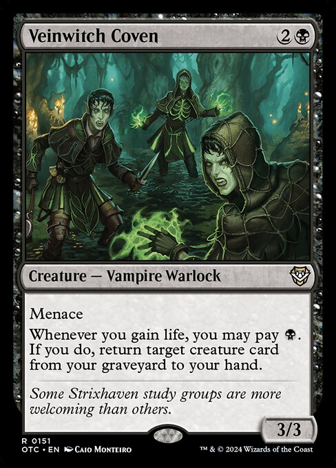 Veinwitch Coven highlighted card art
