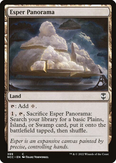 Esper Panorama highlighted card art
