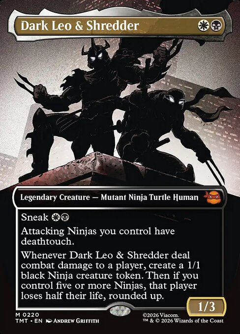 Dark Leo & Shredder from Teenage Mutant Ninja Turtles