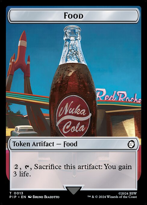 Food from Fallout Tokens
