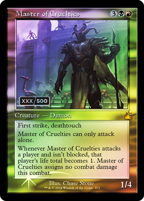 Master of Cruelties from Ravnica Remastered