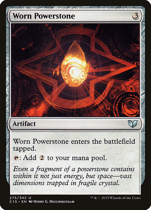 Worn Powerstone from Commander 2015