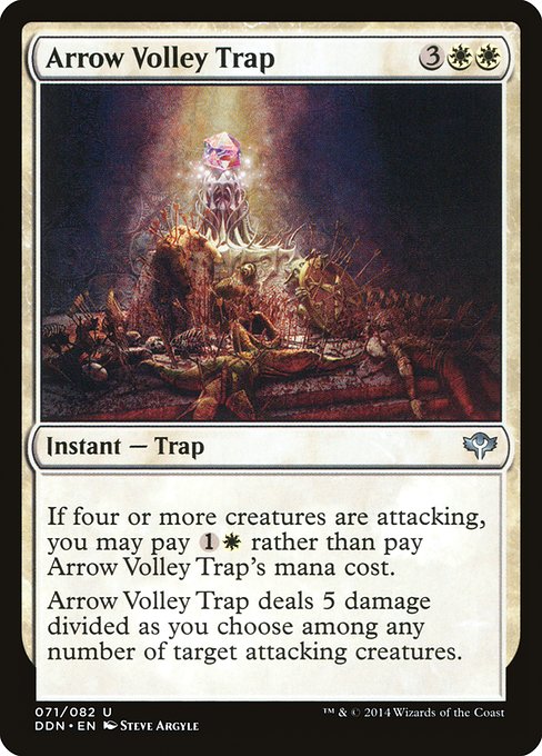 Arrow Volley Trap highlighted card art