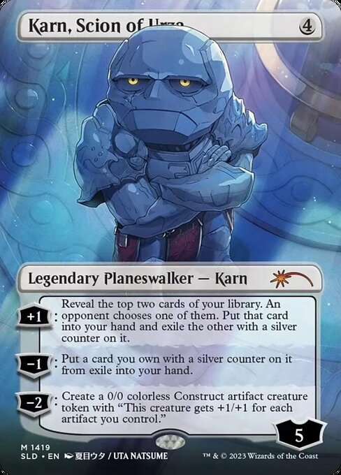 Karn, Scion of Urza from Secret Lair Drop