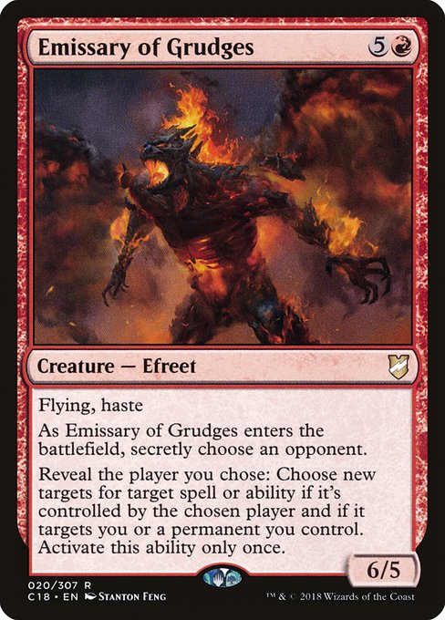 Emissary of Grudges from Commander 2018