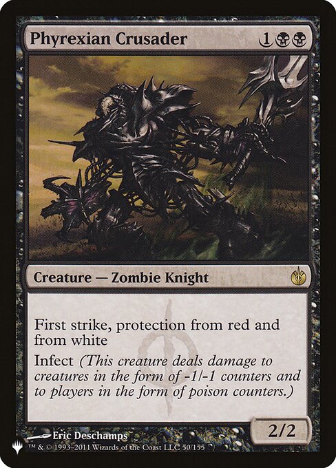 Phyrexian Crusader from The List
