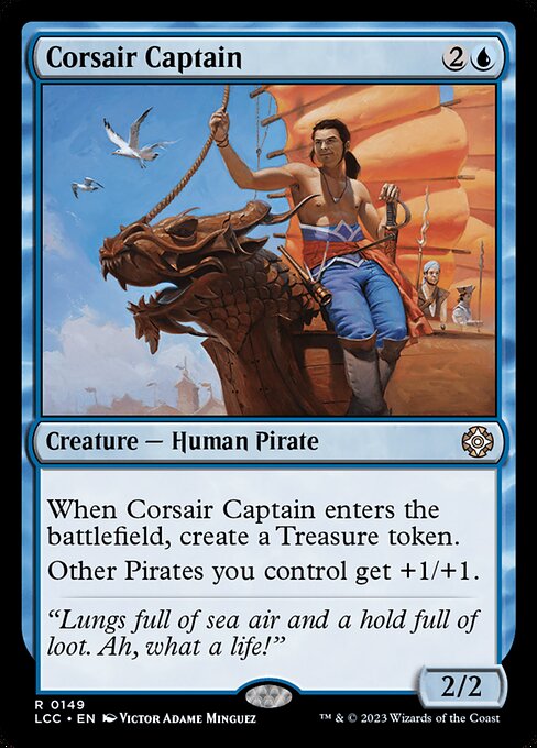 Corsair Captain from The Lost Caverns of Ixalan Commander