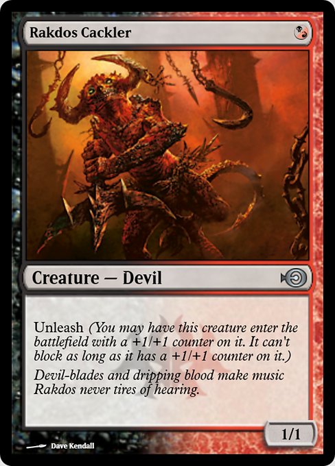 Rakdos Cackler from Magic Online Promos