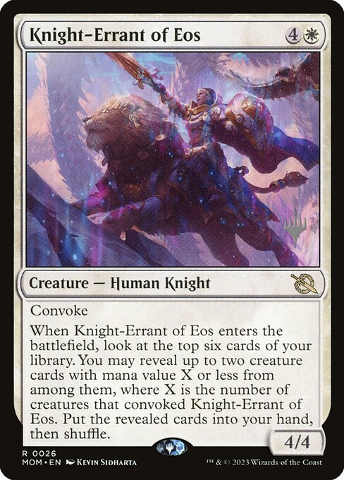 Knight-Errant of Eos from March of the Machine Promos