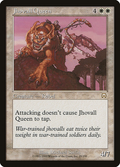 Jhovall Queen highlighted card art