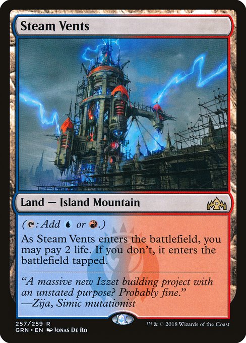 Steam Vents from Guilds of Ravnica