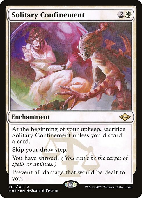 Solitary Confinement highlighted card art
