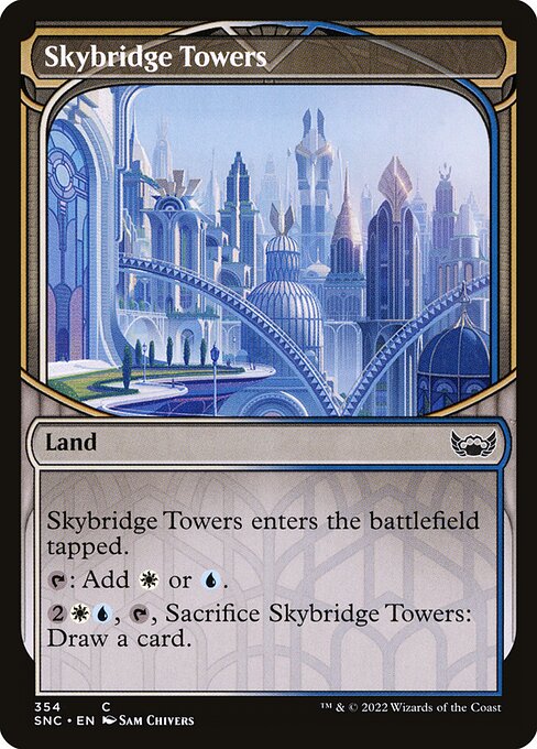 Skybridge Towers from Streets of New Capenna