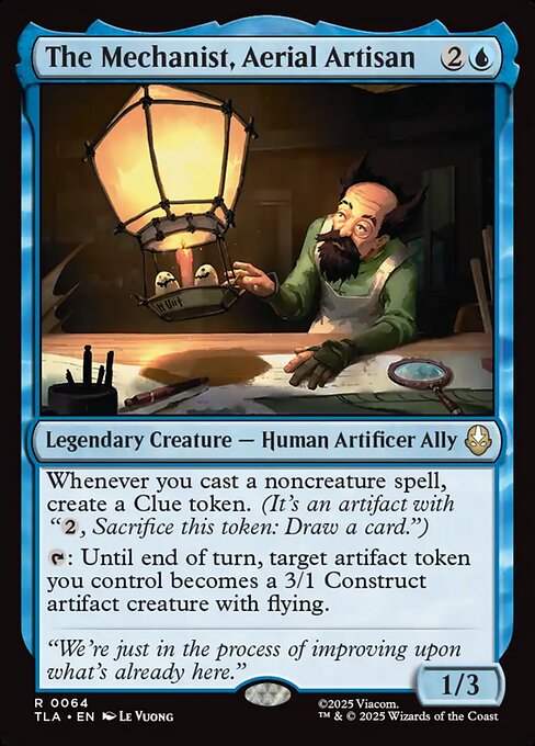 The Mechanist, Aerial Artisan from Avatar: The Last Airbender