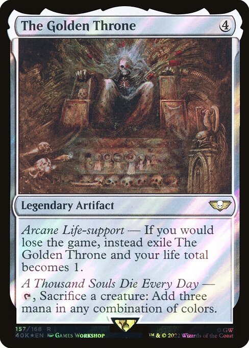 The Golden Throne highlighted card art