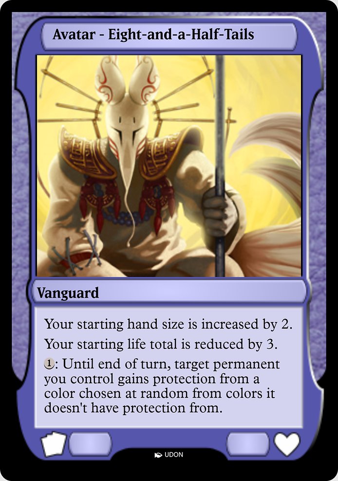 Eight-and-a-Half-Tails Avatar highlighted card art