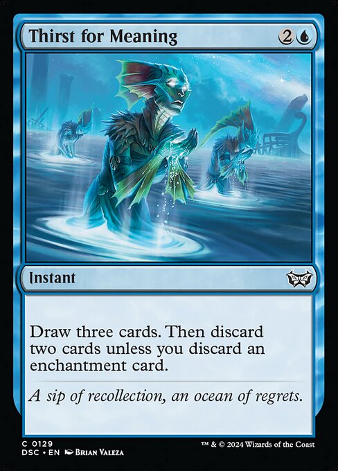 Thirst for Meaning highlighted card art