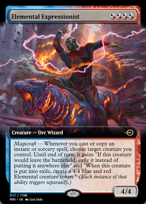 Elemental Expressionist highlighted card art