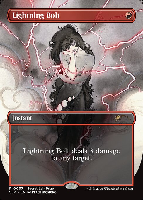Lightning Bolt from Secret Lair Promo