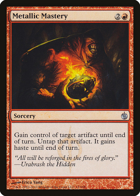 Metallic Mastery highlighted card art