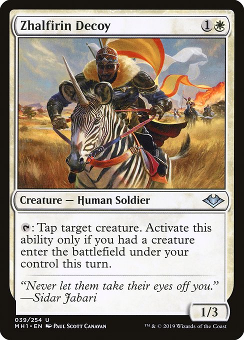 Zhalfirin Decoy from Modern Horizons