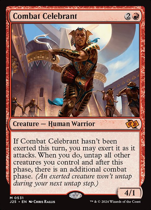 Combat Celebrant highlighted card art