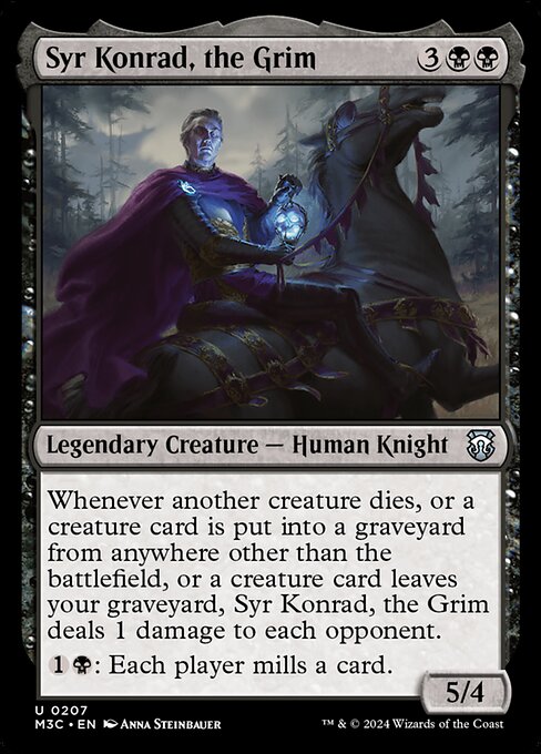 Syr Konrad, the Grim from Modern Horizons 3 Commander