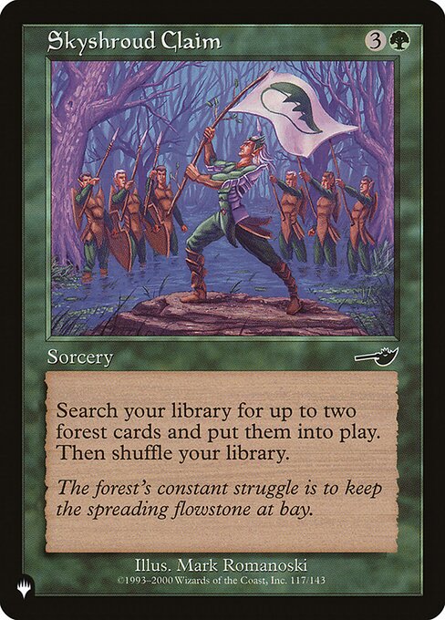 Skyshroud Claim from The List