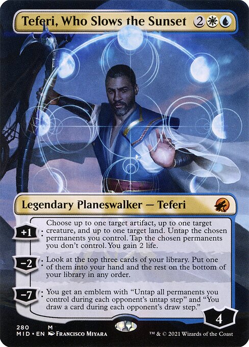 Teferi, Who Slows the Sunset from Innistrad: Midnight Hunt