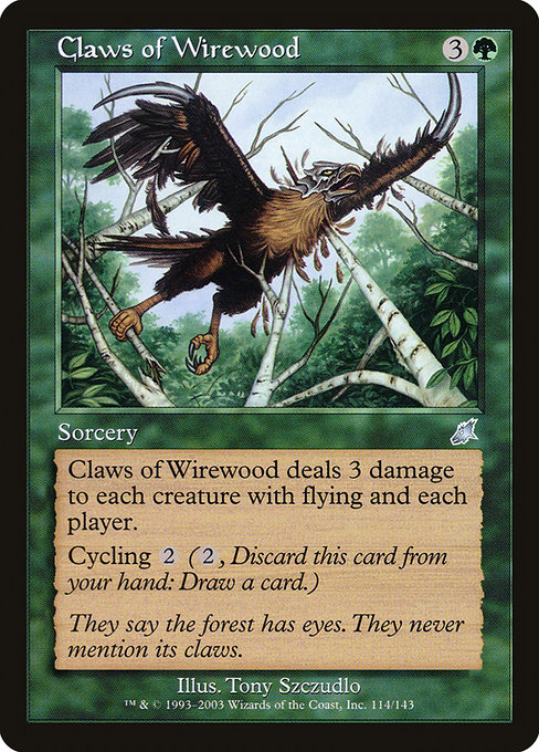 Claws of Wirewood from Scourge
