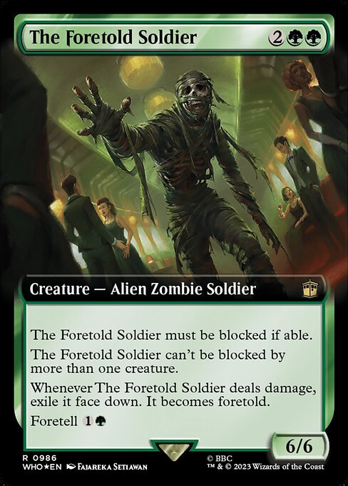 The Foretold Soldier from Doctor Who