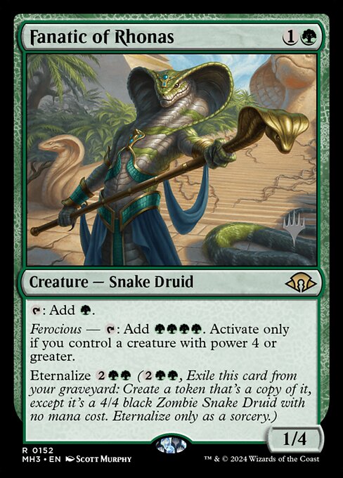 Fanatic of Rhonas from Modern Horizons 3 Promos