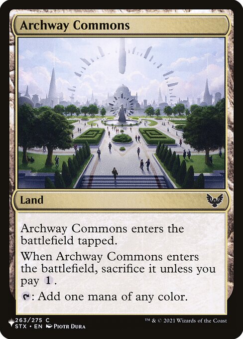 Archway Commons highlighted card art