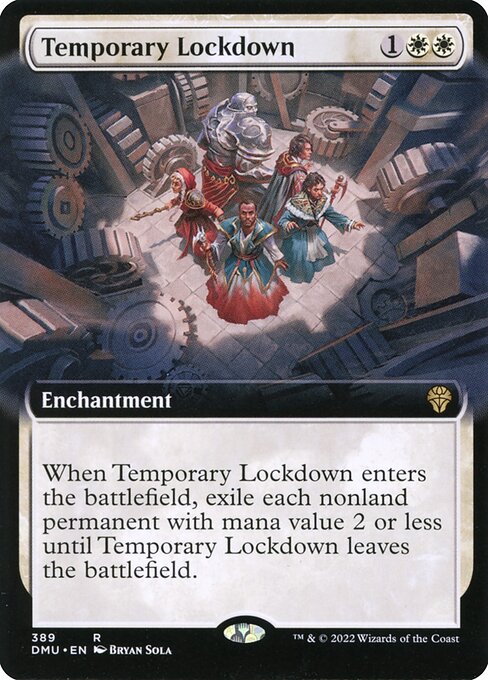 Temporary Lockdown from Dominaria United