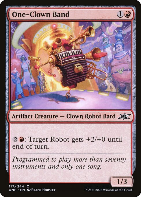 One-Clown Band highlighted card art