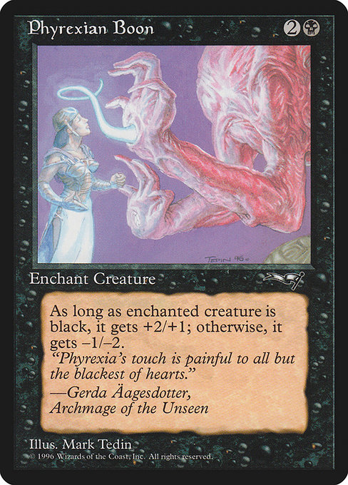 Phyrexian Boon from Alliances