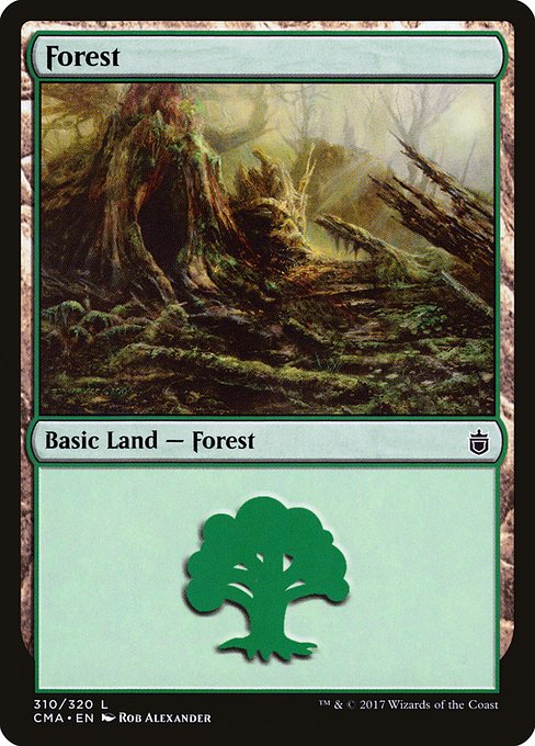 Forest from Commander Anthology
