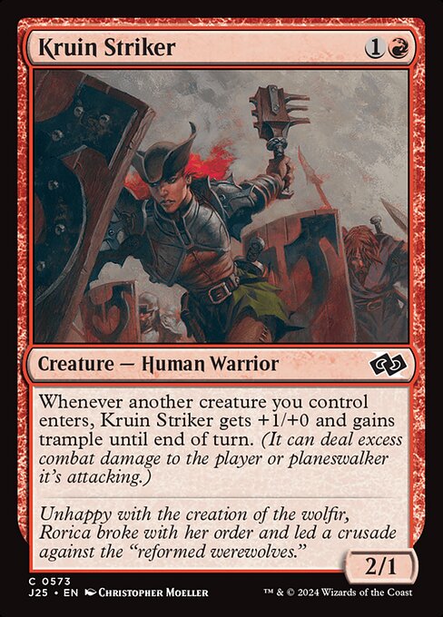 Kruin Striker highlighted card art