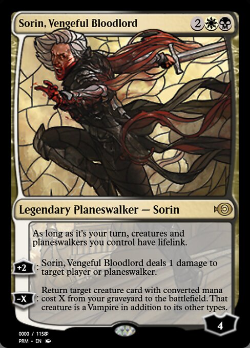 Sorin, Vengeful Bloodlord from Magic Online Promos