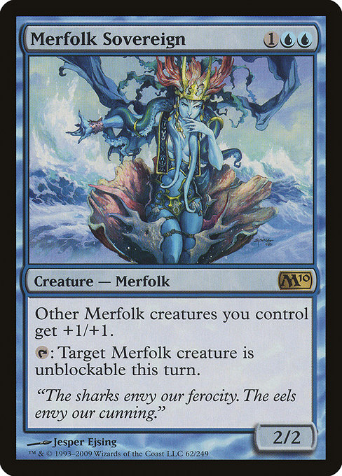 Merfolk Sovereign from Magic 2010