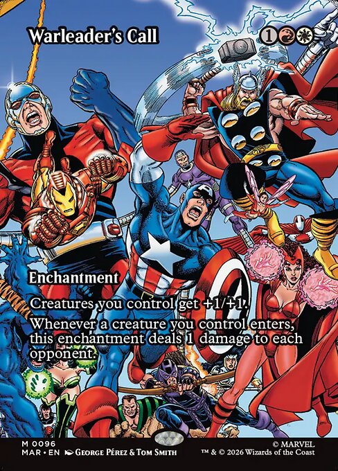 Warleader's Call from Marvel Universe