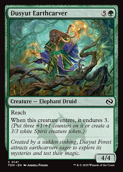 Dusyut Earthcarver highlighted card art