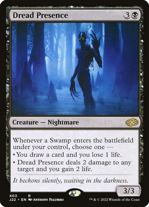 Dread Presence highlighted card art