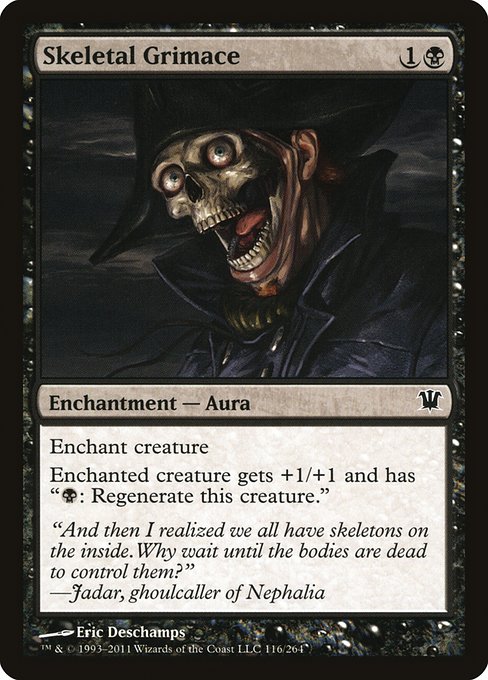 Skeletal Grimace highlighted card art