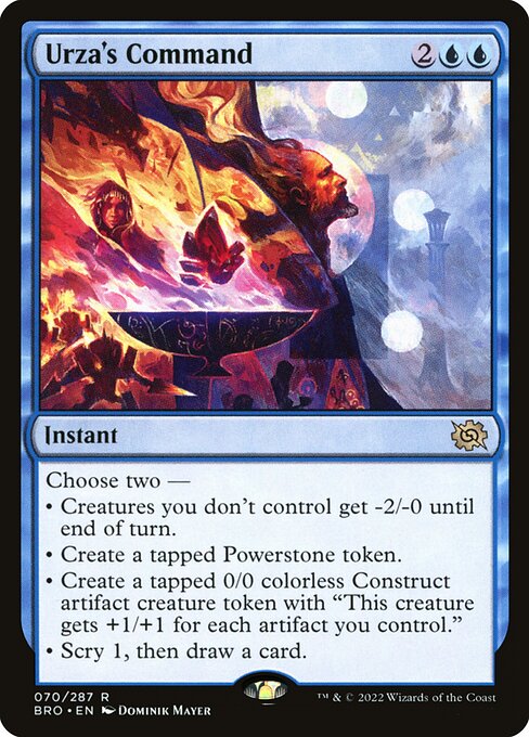 Urza's Command from The Brothers' War