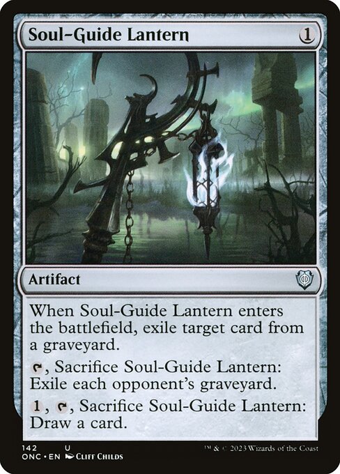 Soul-Guide Lantern from Phyrexia: All Will Be One Commander