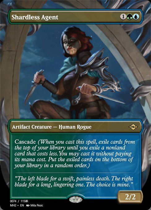 Shardless Agent highlighted card art