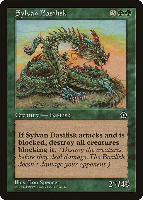 Sylvan Basilisk from Portal Second Age