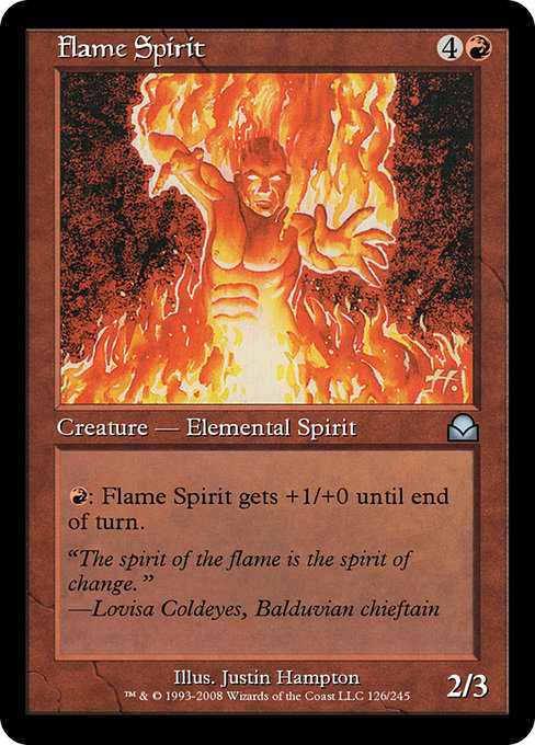 Flame Spirit highlighted card art