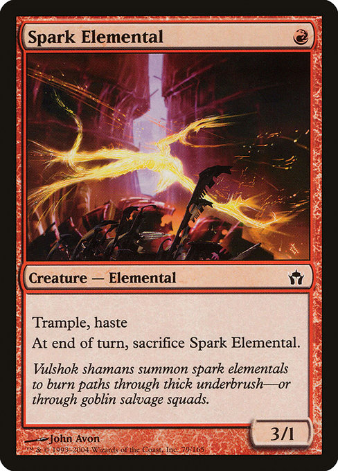 Spark Elemental from Fifth Dawn